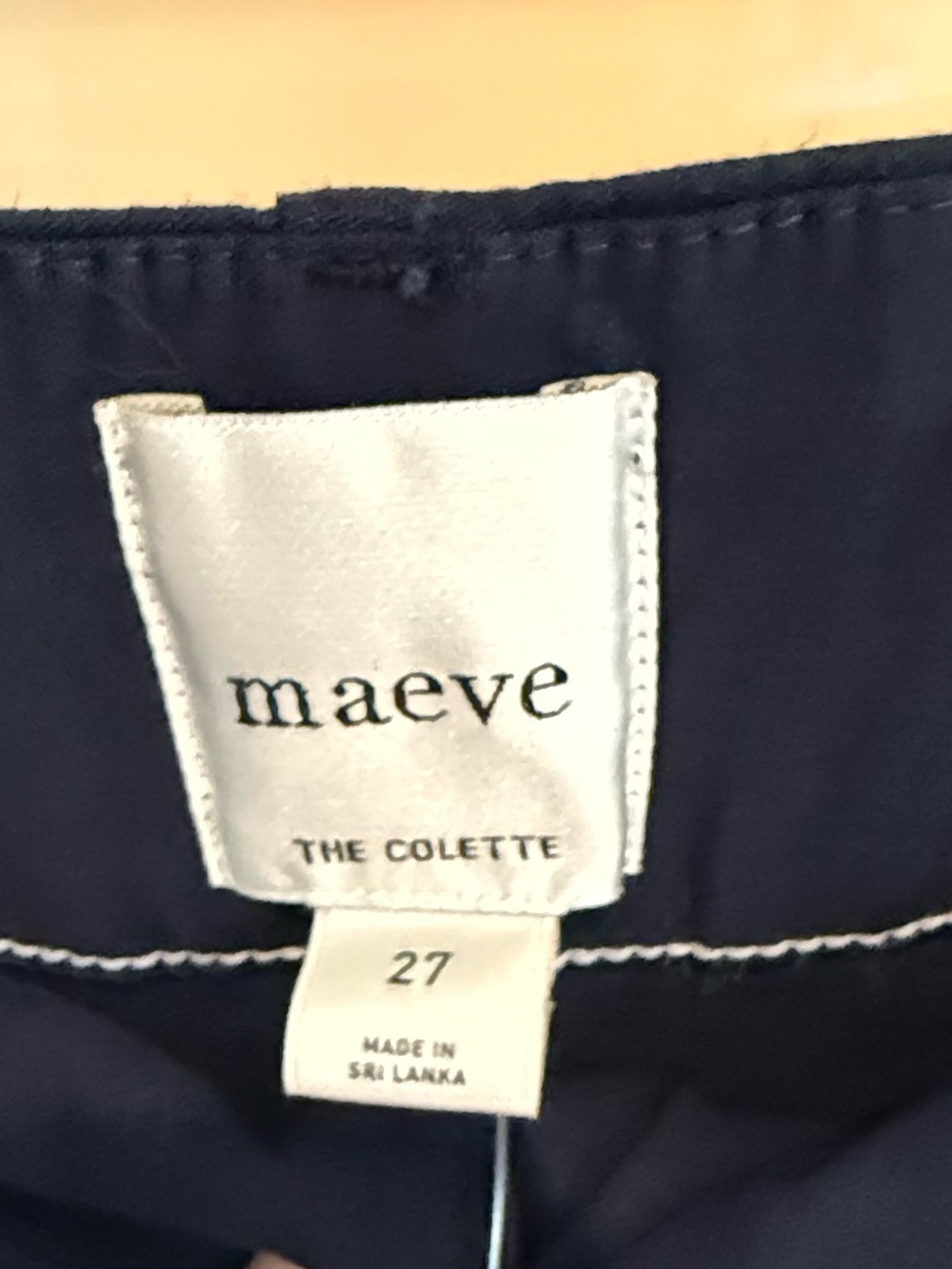 Anthropologie NWT Maeve Colette Flap Pocket Wide-Leg pants Women’s 27 - Picture 4 of 8